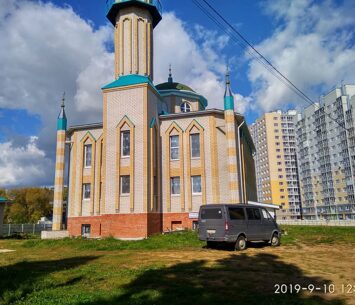 Оформление витража для мечети в Новочебоксарске